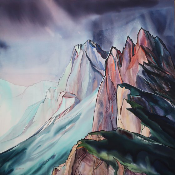 Mountains landscape