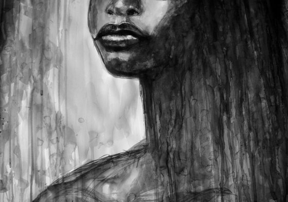 African Girl Portrait