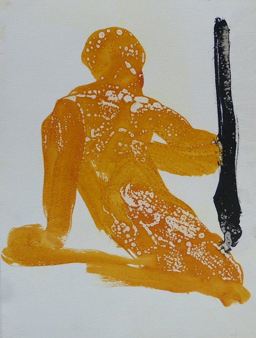 The Free Body 29, 29x41 cm by Frederic Belaubre