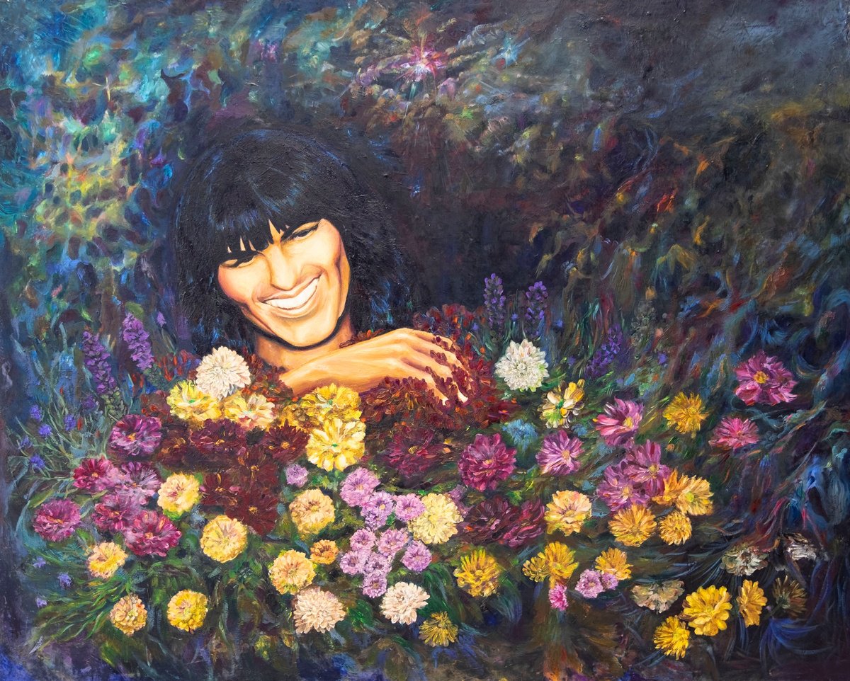 Bloom Of Joy By Anastasia Woron, 39 X 31, Artwork For Sale On Artfinder
