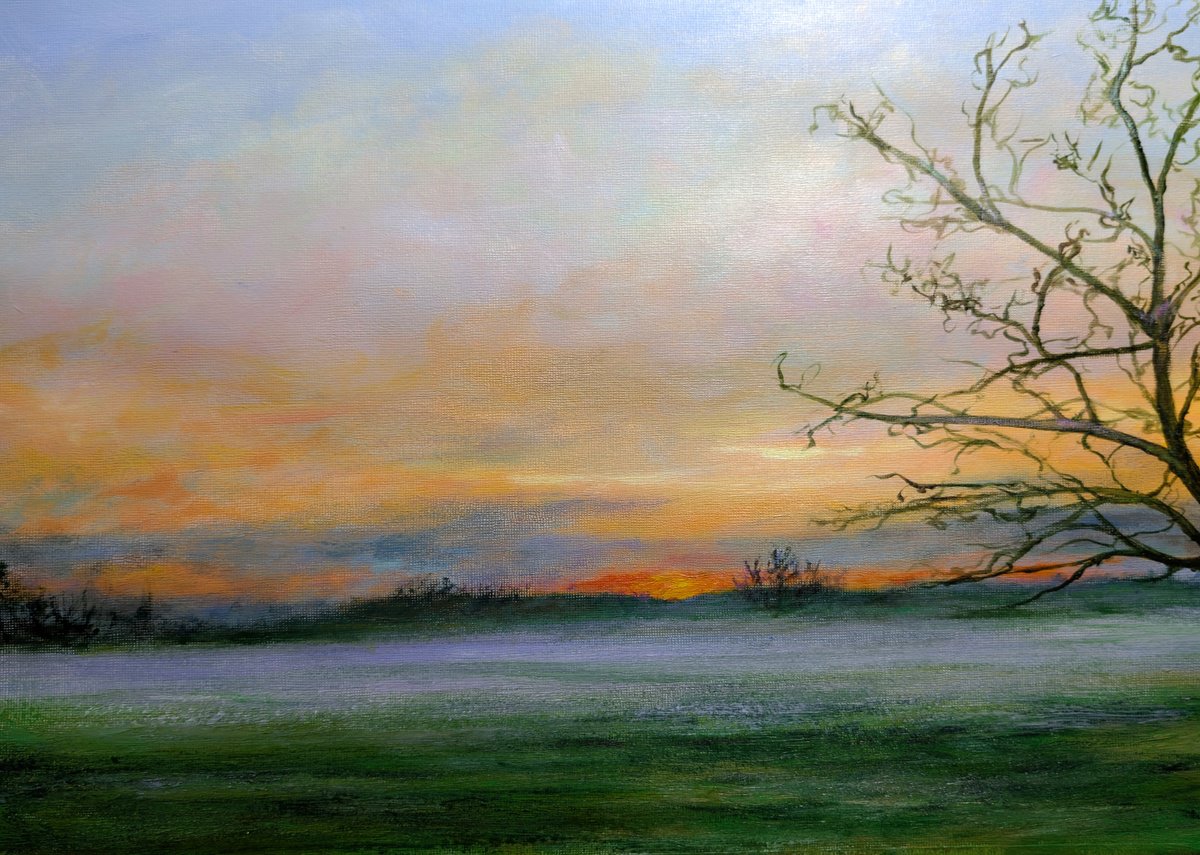 Mist No.2 By Richard Freer, 17 X 12, Artwork For Sale On Artfinder