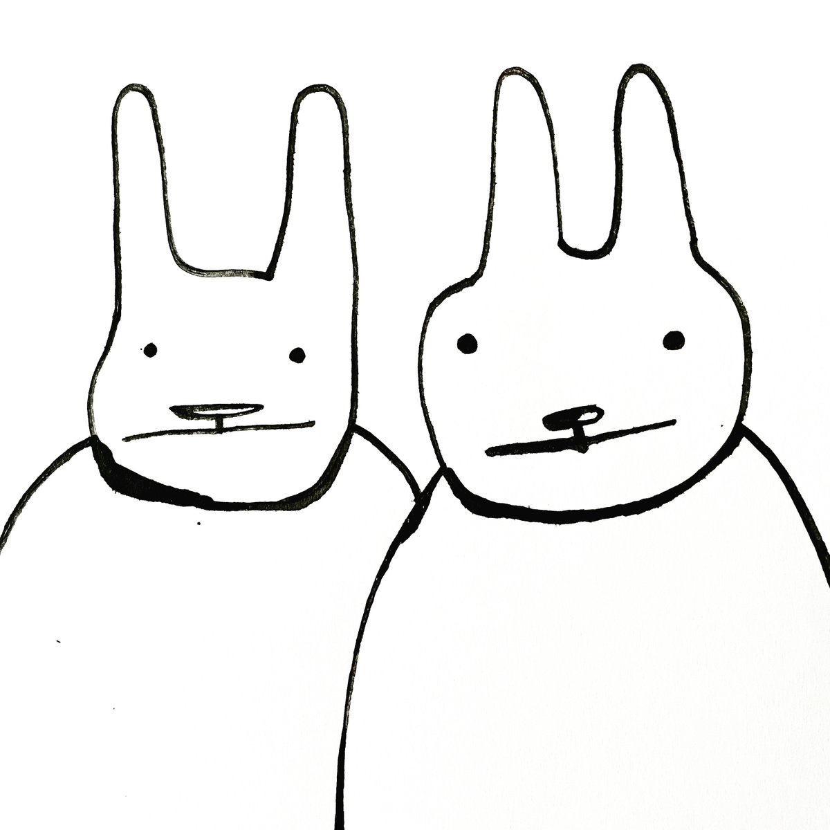Two Rabbits by Nadim Basna