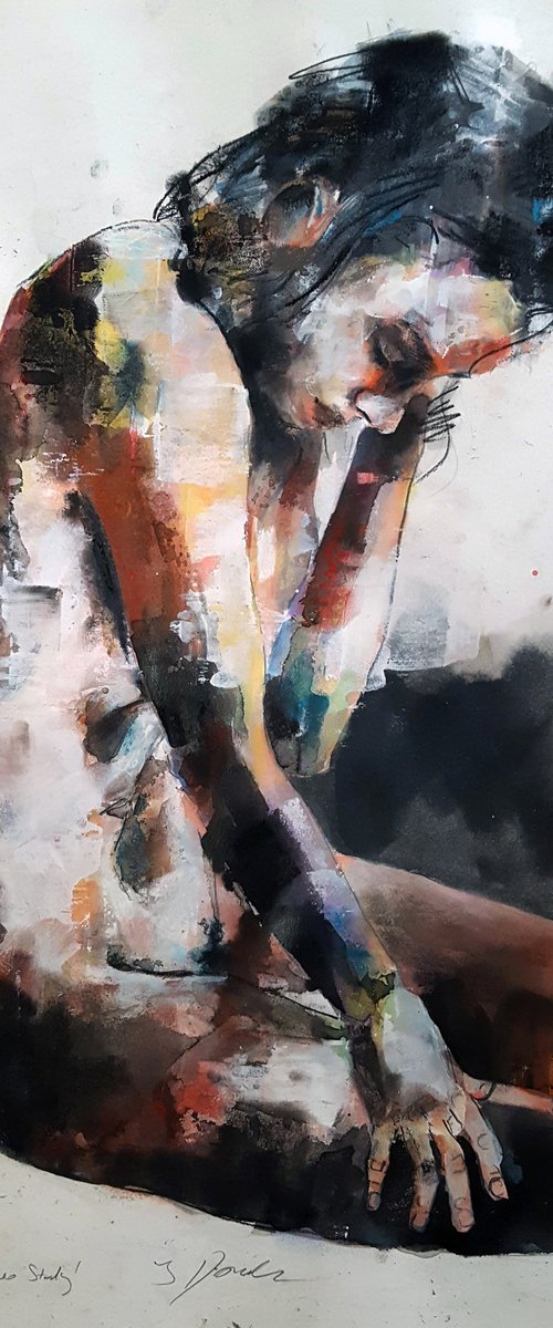 figure study 3-13-20 by Thomas Donaldson