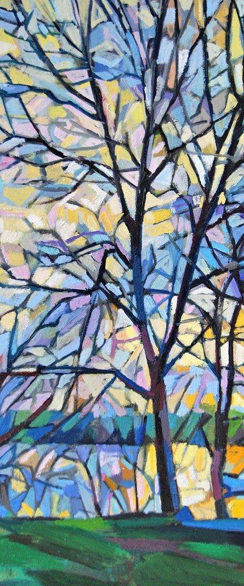 Forest landscape by Maja Đokić Mihajlović