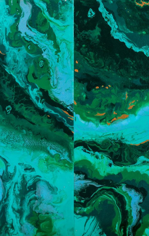 Malachite. Harmony of Love. by Alexandra Dobreikin