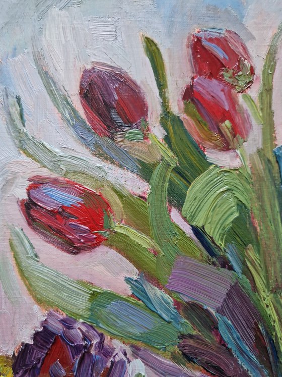 Still-life "Spring flowers"