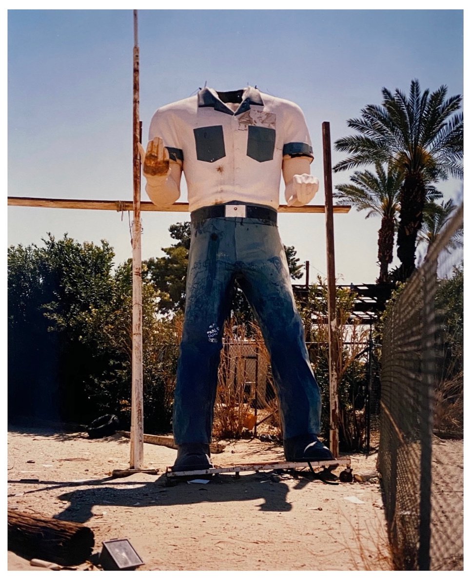 Poor Richard - Torso, Salton Sea California by Richard Heeps