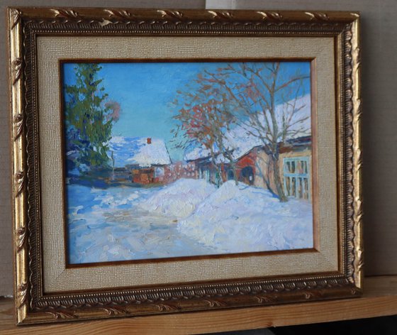 April. The last snow. Pereslavl-Zalessky