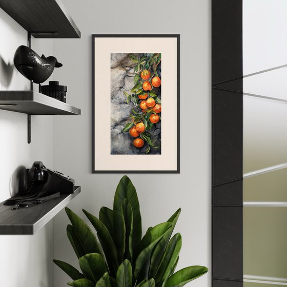 Whispers Through the Wall - Oranges