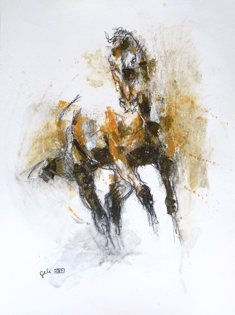 Equine Nude 119t by Benedicte Gele
