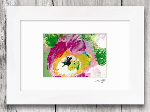 Blooming Magic 211 - Abstract Floral Painting by Kathy Morton Stanion by Kathy Morton Stanion