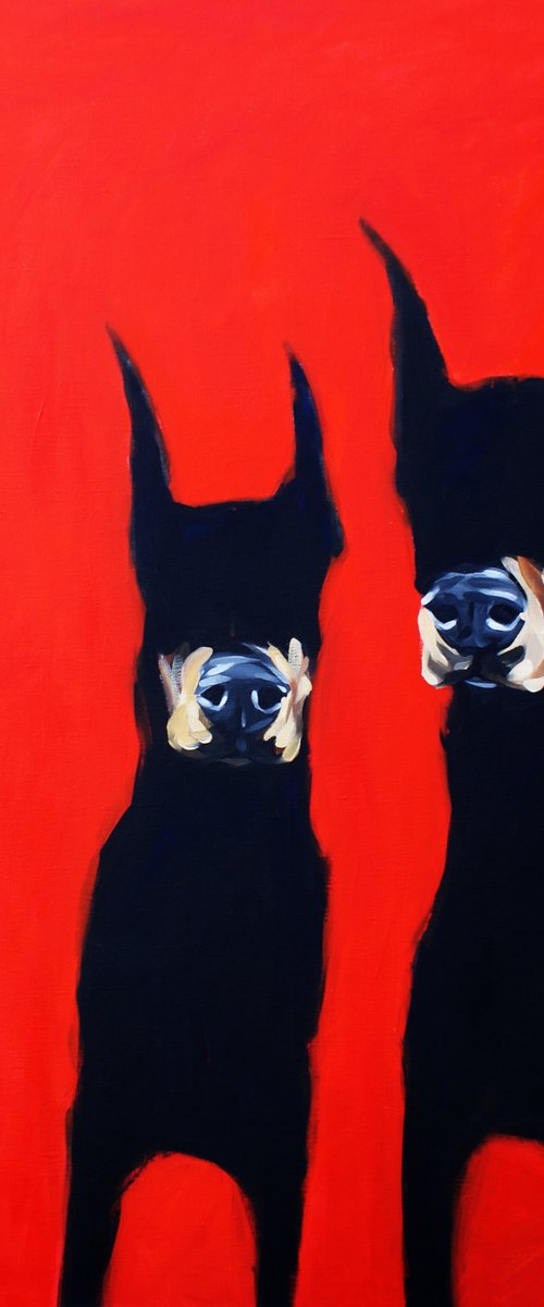Black Dogs by Inga Makarova