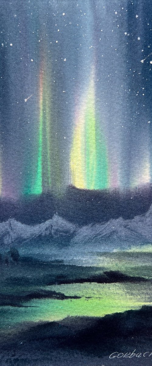 Northern lights #34 by Eugenia Gorbacheva