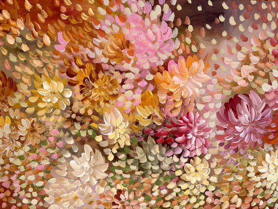 Fireworks of Blooming Petals
