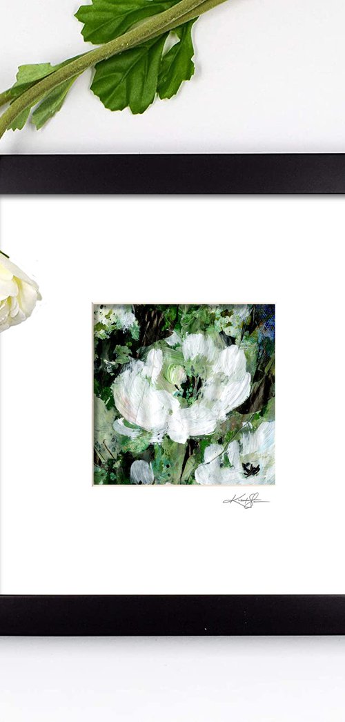 Mystic Garden 17 - Floral Painting by Kathy Morton Stanion by Kathy Morton Stanion