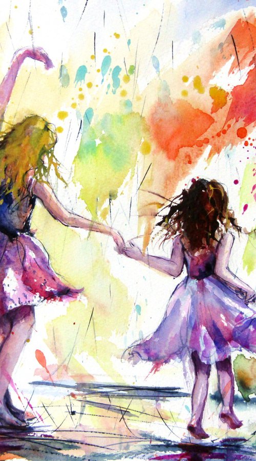 Dancing in the rain III by Kovács Anna Brigitta