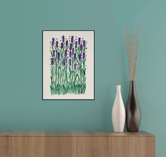 Lavender and Bees