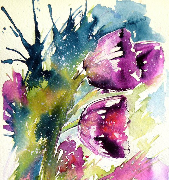 Purple flower