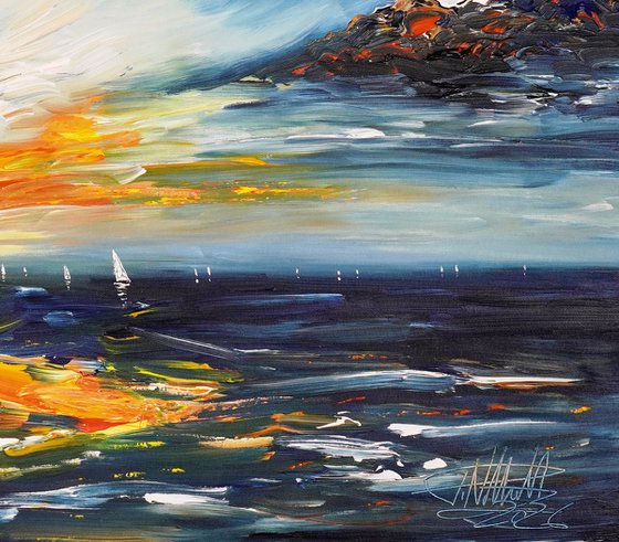 Beautiful Seascape Sunset M 3