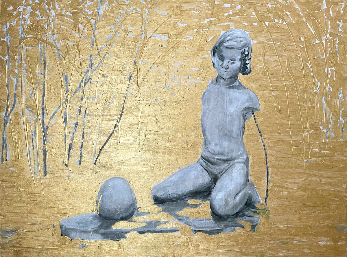 GIRL AND A BALL by Alex Nizovsky