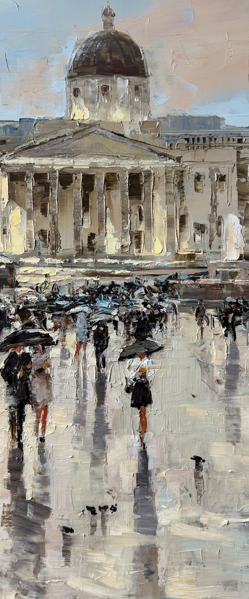 Trafalgar Square. by Irina Alexandrina