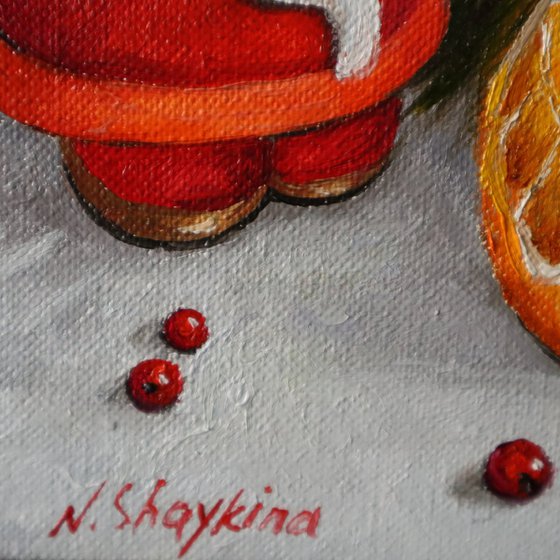 Christmas Painting Santa