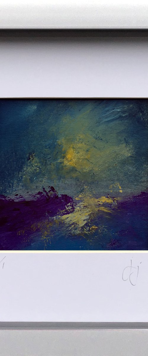Edit 2.7 - Framed abstract painting by Jon Joseph