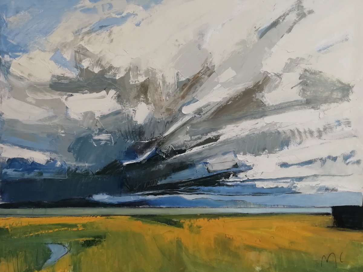 Storm Clouds over the Estuary III by Ben McLeod