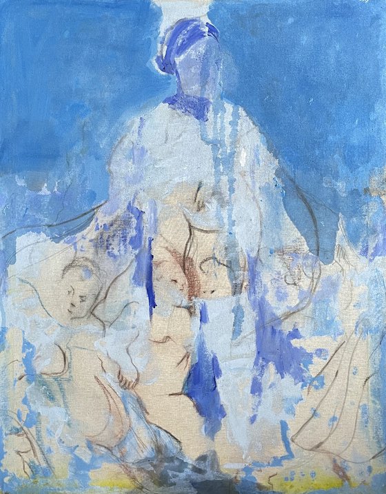 Blue Untitled