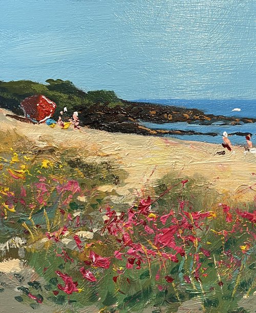 Wild Flowers by the Sea by Agostino Veroni