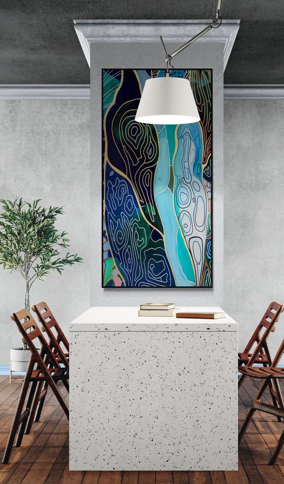 Geometric abstraction #30