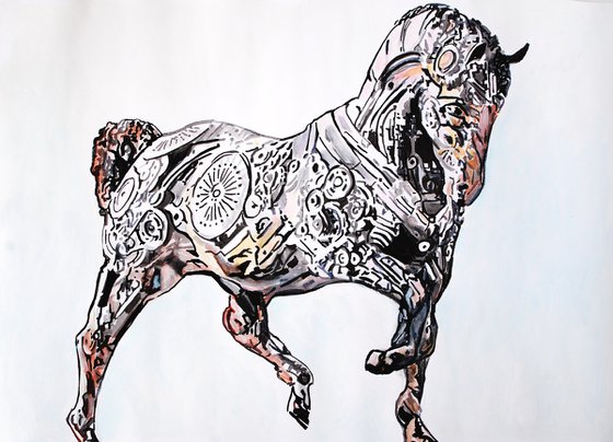 Horse / 72 X 51 cm