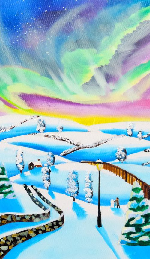 The Northern lights by Gordon Bruce