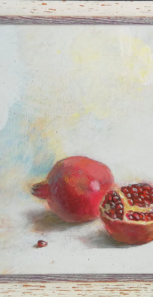 "Pomegranates" by Anna Silabrama