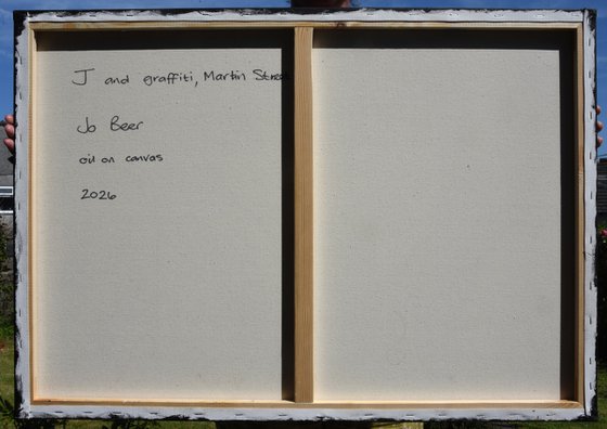 J and graffiti, Martin Street