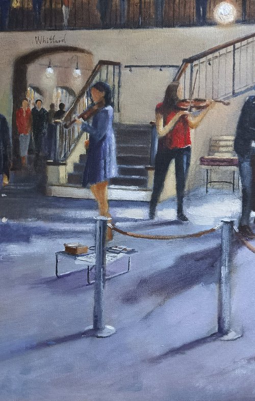 Covent Garden Buskers by Alan Harris