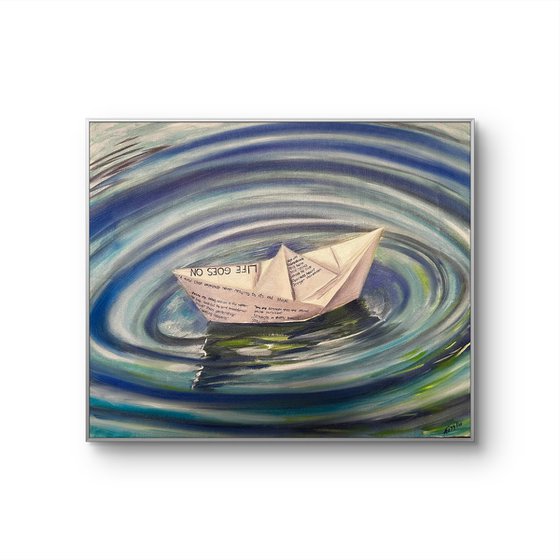 Paper boat of thoughts 2