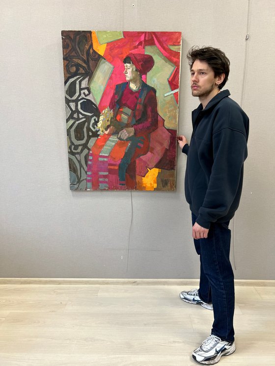 Portrait in Geometric Symphony