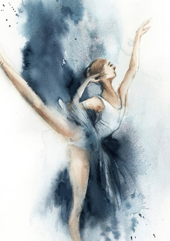 Ballerina in Blue n.4