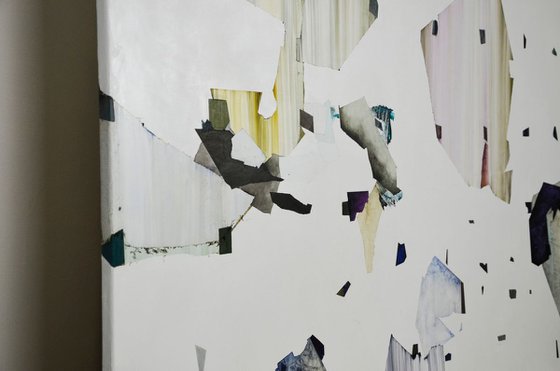 oscillation 014 (100x150 cm) / Original Abstract Painting