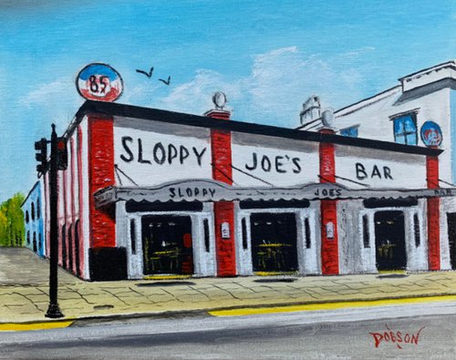 Sloppy Joe's Bar Key West by Lloyd Dobson