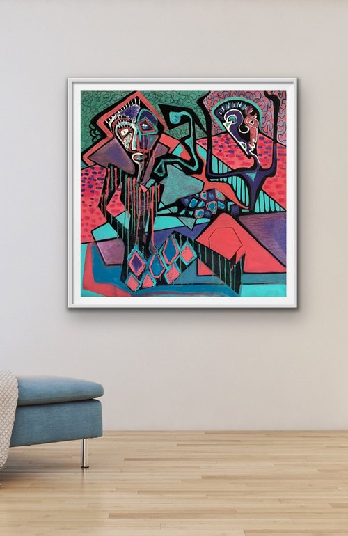 canvas 40 by Frantisek Florian