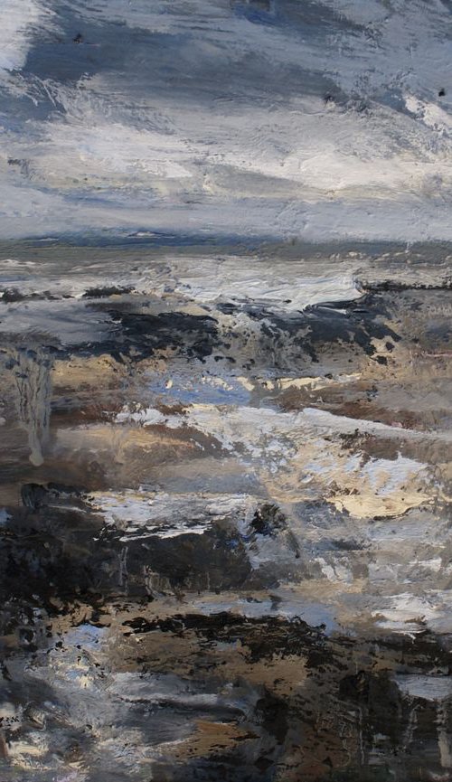 Stormy Beach by Nikki Wheeler