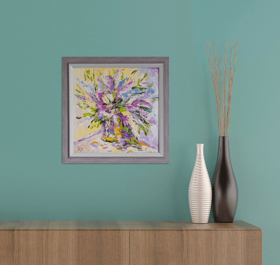 LILAC BOUQUET(FRAMED)