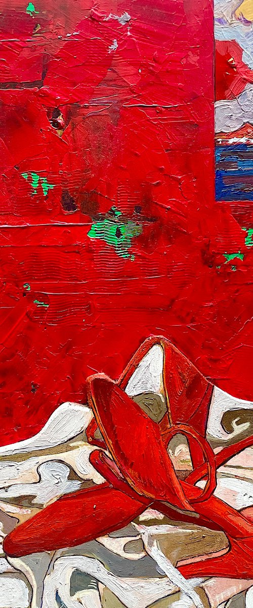 Red shoes by Mauro Carac