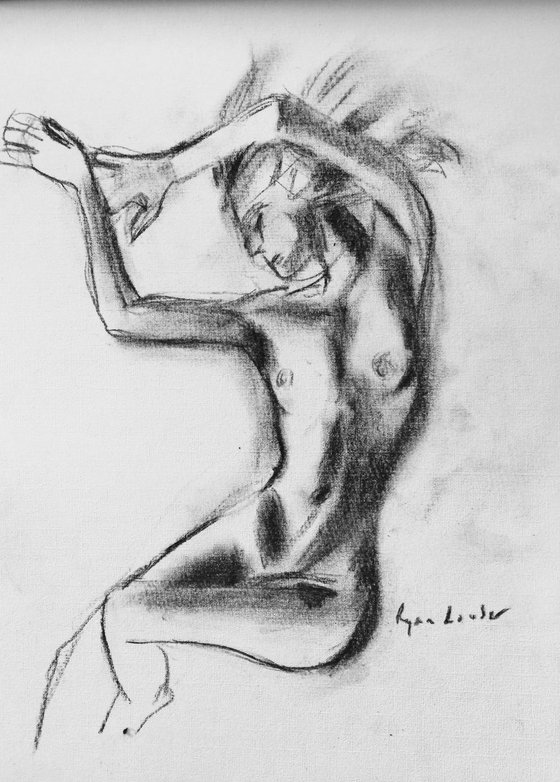 Woman Study - Female Form Study - Nude Picture - Nude Artwork