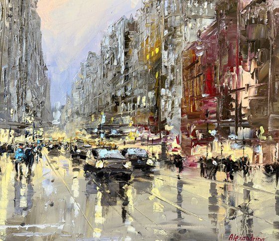 Flatiron. Evening.
