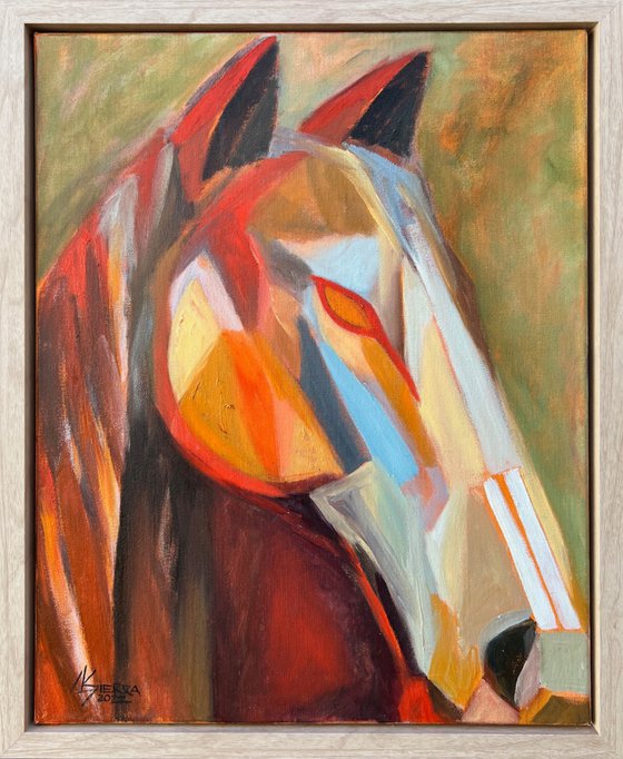 The Soul of a Horse in Geometric Abstraction