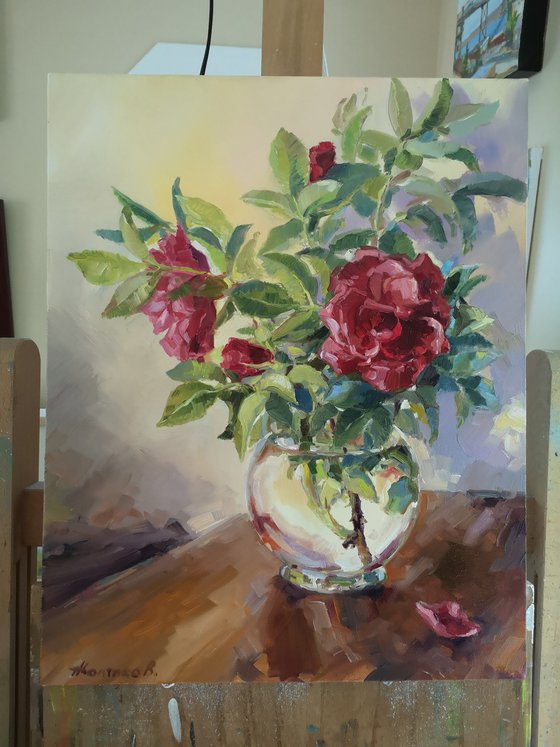 Fresh cut roses