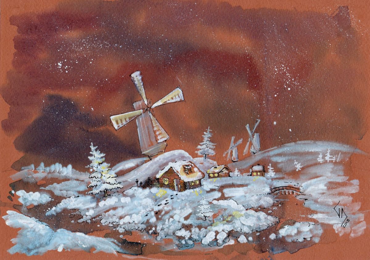 Winter House by Denis Godyna